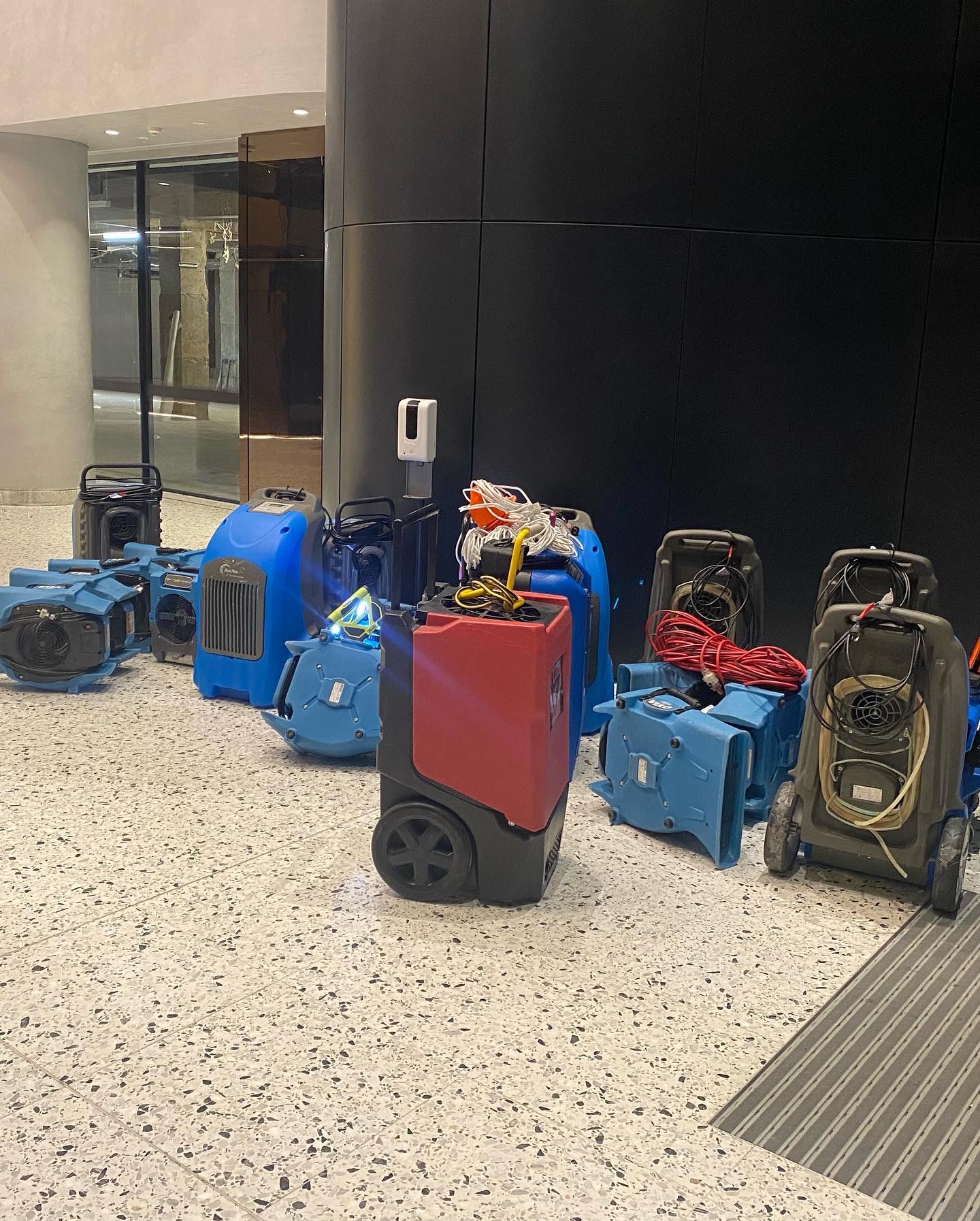 Professional drying equipment lineup